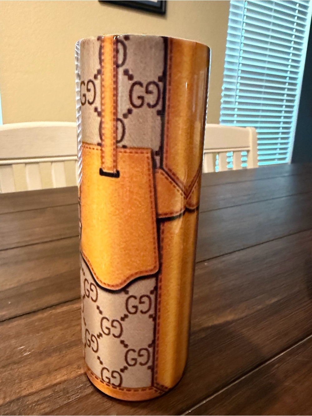 NIB Fashion Inspired Bee 🐝 Travel Tumbler with Logo Accents - Picture 2 of 5